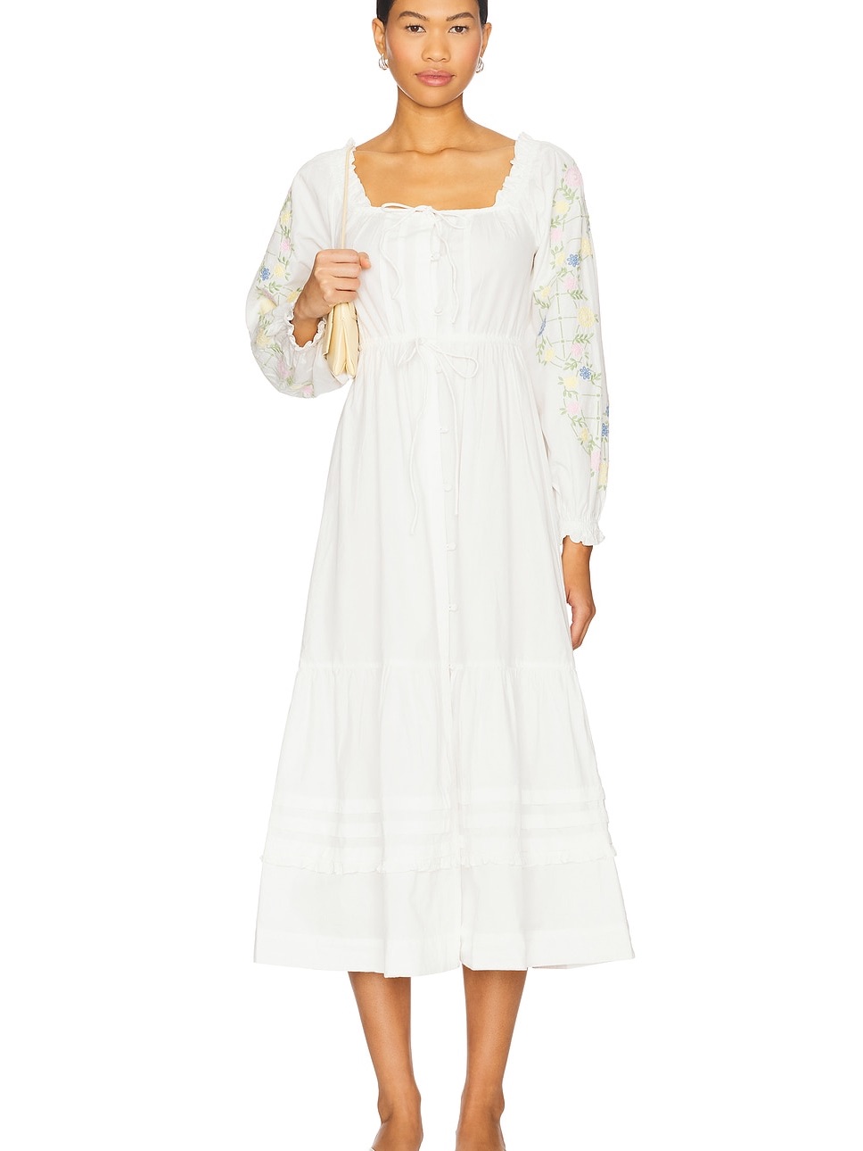 Damson Madder Junia Embroidered Dress